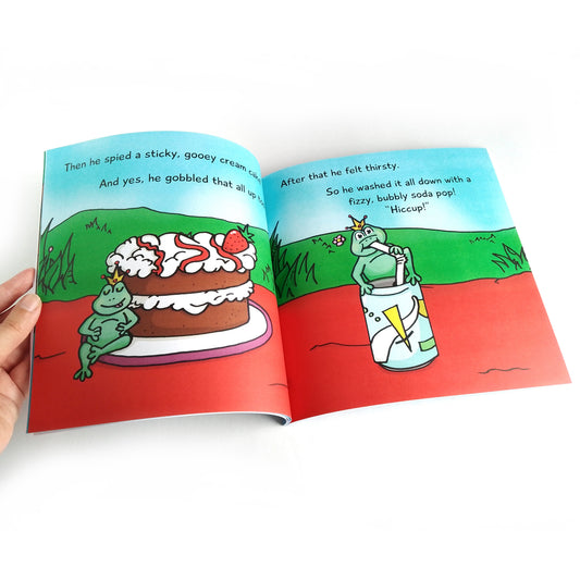 Healthy Eating Kids Book - King Frog and the Peckish Picnic