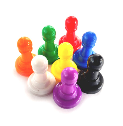 Board game pawns - set of 8