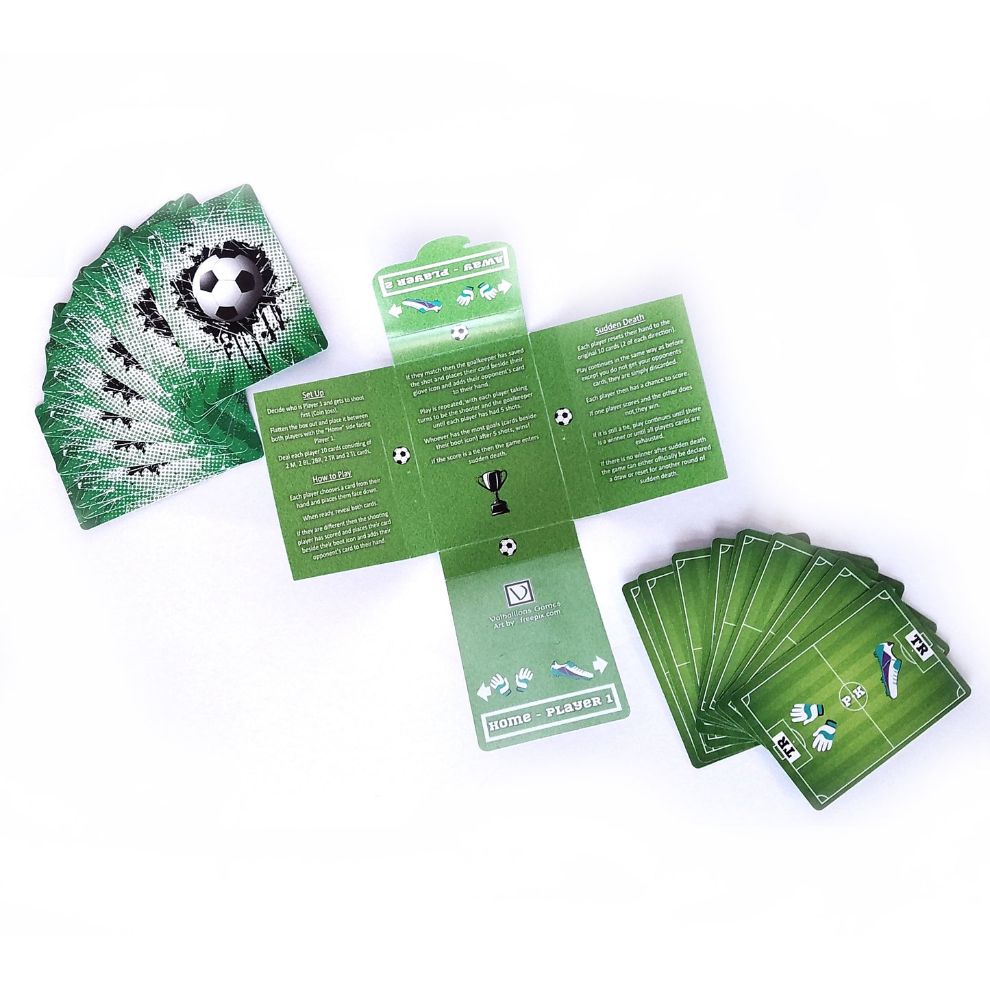 PK - Penalty Shootout Card Game by Valhallions