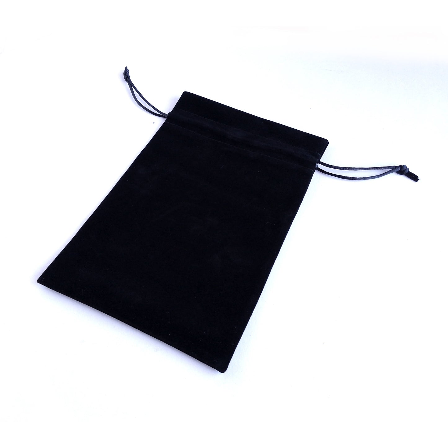 Celtic Black Velvet Bag - 22x14cm