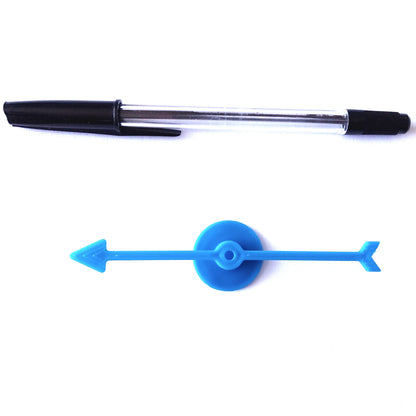 Blue Arrow Board Game Spinner - 10cm