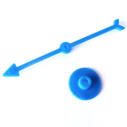 Blue Arrow Board Game Spinner - 10cm