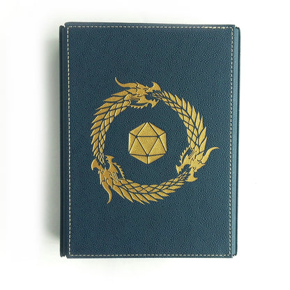 Midnight Blue Dice Companion (Dice Box and Tray) by Dragon Shield