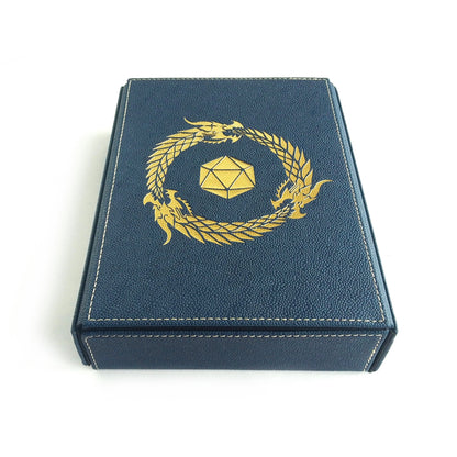 Midnight Blue Dice Companion (Dice Box and Tray) by Dragon Shield