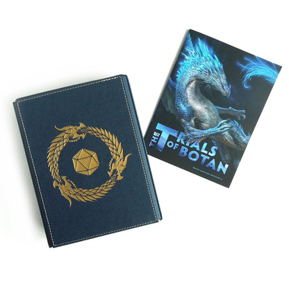 Midnight Blue Dice Companion (Dice Box and Tray) by Dragon Shield