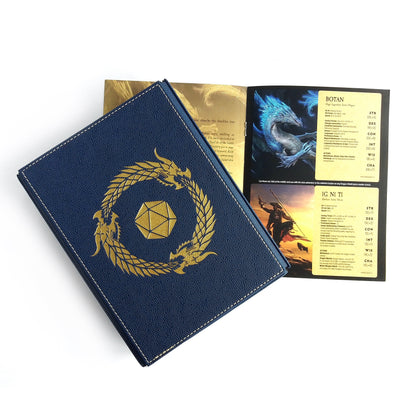 Midnight Blue Dice Companion (Dice Box and Tray) by Dragon Shield