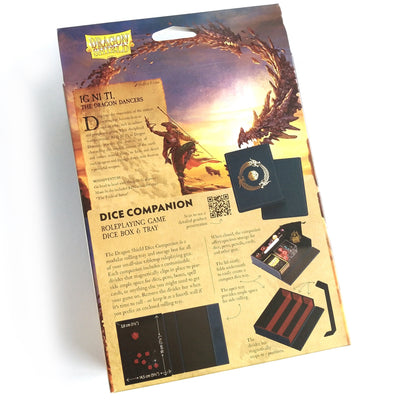 Midnight Blue Dice Companion (Dice Box and Tray) by Dragon Shield