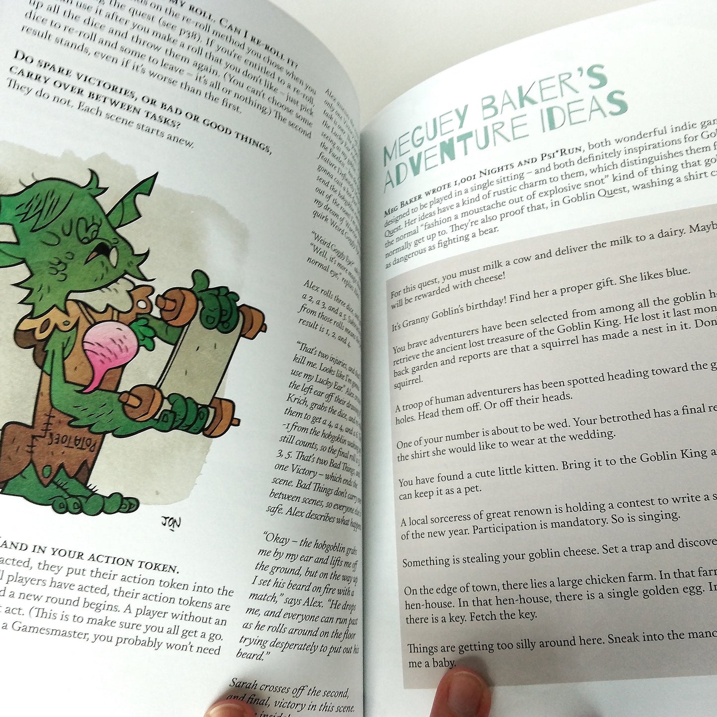 Goblin Quest RPG Book - Grant Howitt
