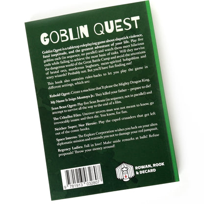 Goblin Quest RPG Book - Grant Howitt