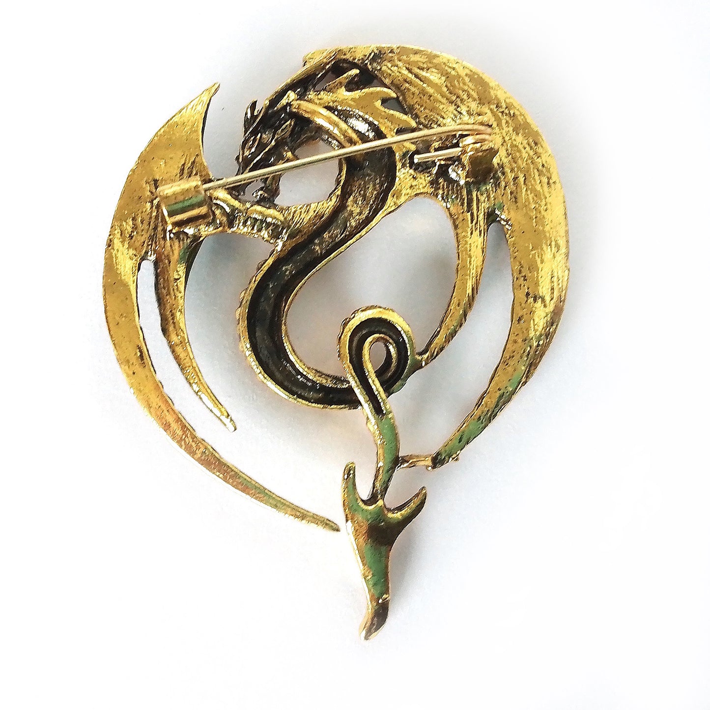 Enamel Green Dragon Pin