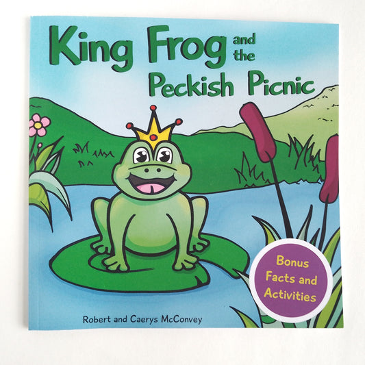 Healthy Eating Kids Book - King Frog and the Peckish Picnic