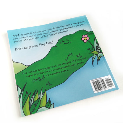Healthy Eating Kids Book - King Frog and the Peckish Picnic