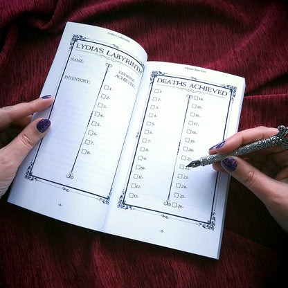 Lydia's Labyrinth Game Book - Choose Your Fate