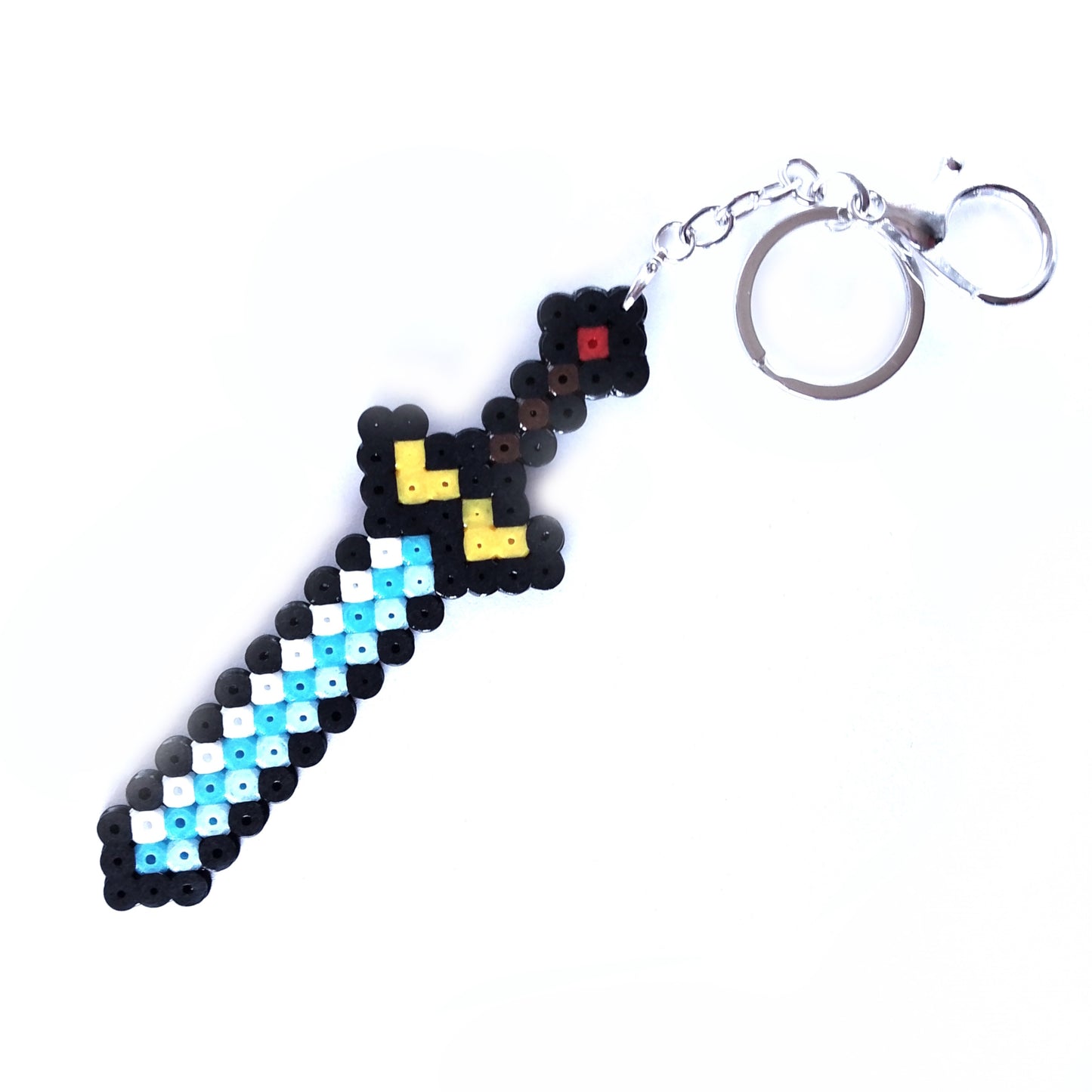 Fantasy Retro Pixel Sword Keyring