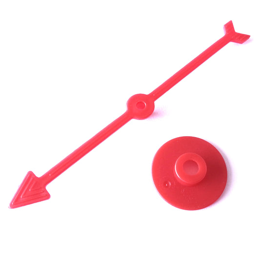 Red Arrow Board Game Spinner - 10cm