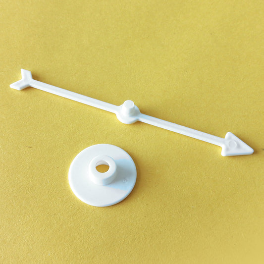 White Arrow Board Game Spinner - 10cm