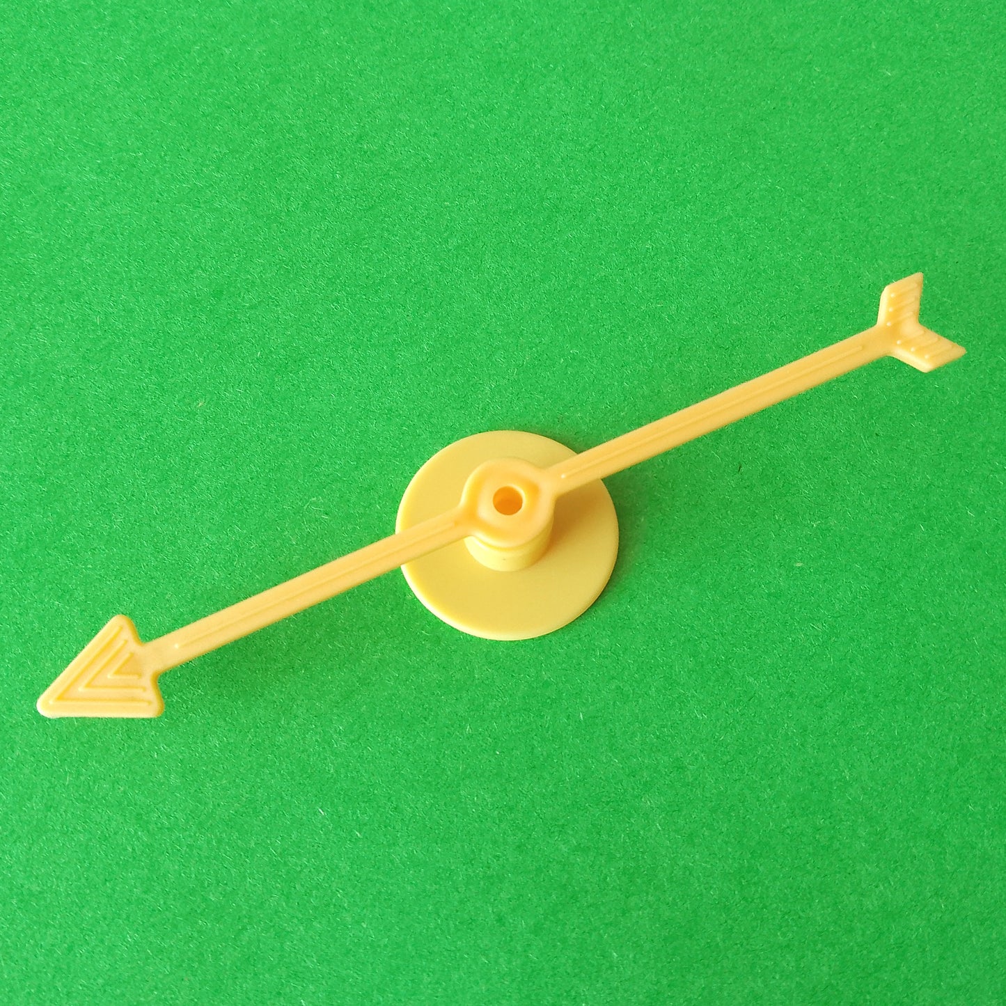Yellow Arrow Board Game Spinner - 10cm