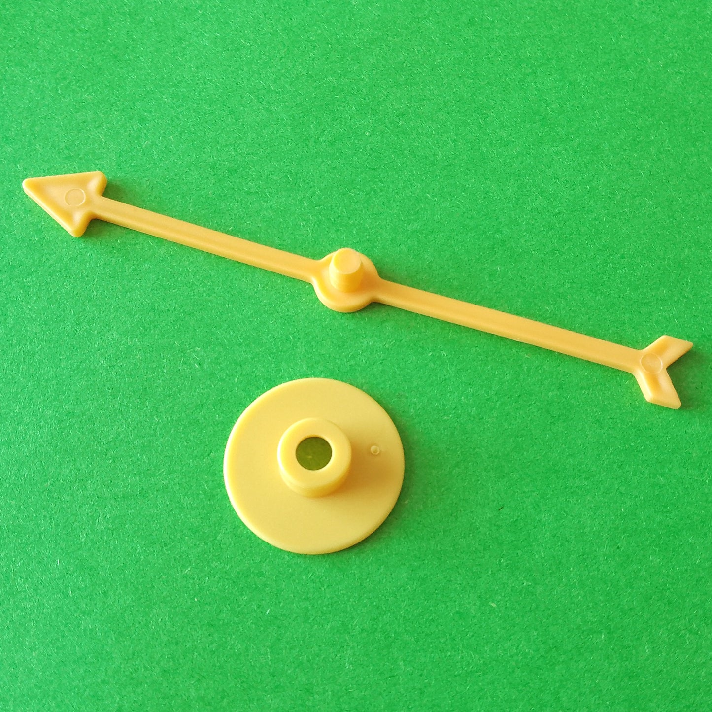 Yellow Arrow Board Game Spinner - 10cm